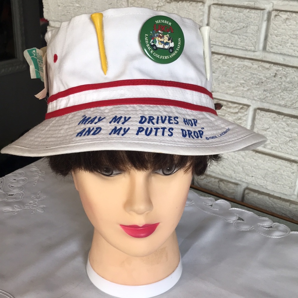 Novelty 🏌️‍♂️⛳️ Bucket Hat with Golf Theme